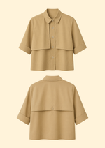Audrey Cotton Poplin Top