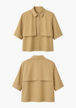 Audrey Cotton Poplin Top