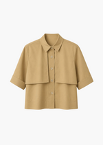 Audrey Cotton Poplin Top