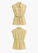 Camila Linen Top