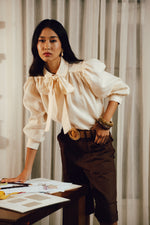 Thalia Linen Blouse