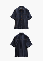 Franca Denim Top