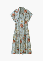 Lucy Linen Dress with Bolero