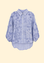 Bloom Cotton Stripes with Appliqué / Embroidery Top