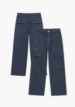 Roma Cargo Denim Pants
