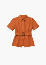 Simone Linen Top