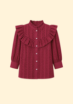 Vionne Cotton Eyelet Top