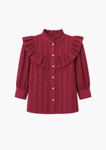 Vionne Cotton Eyelet Top