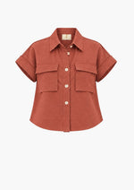 Keynie Linen Top