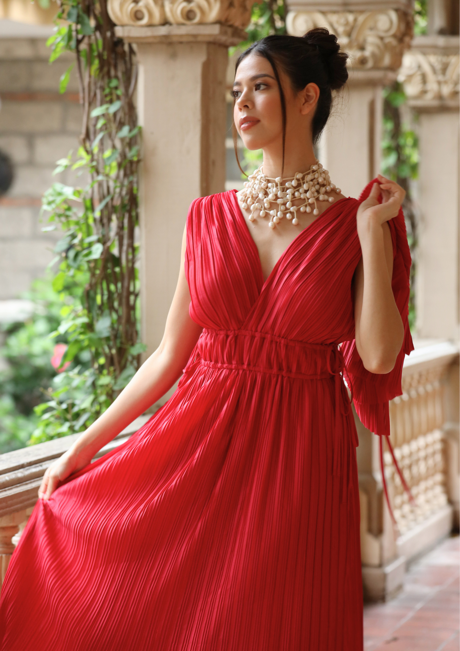 Charlie Pleated Dress