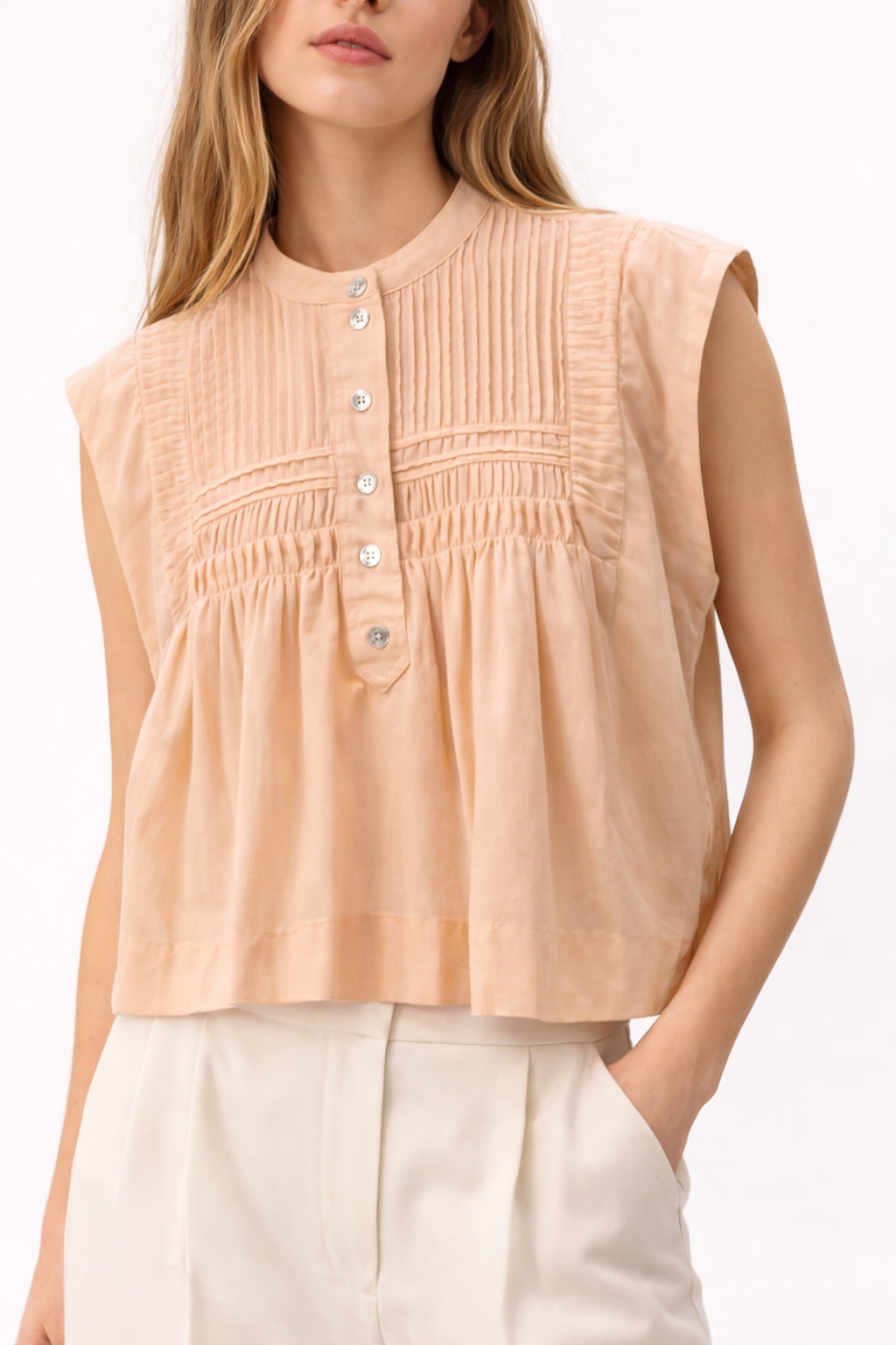 Alexis Cotton Voile Top