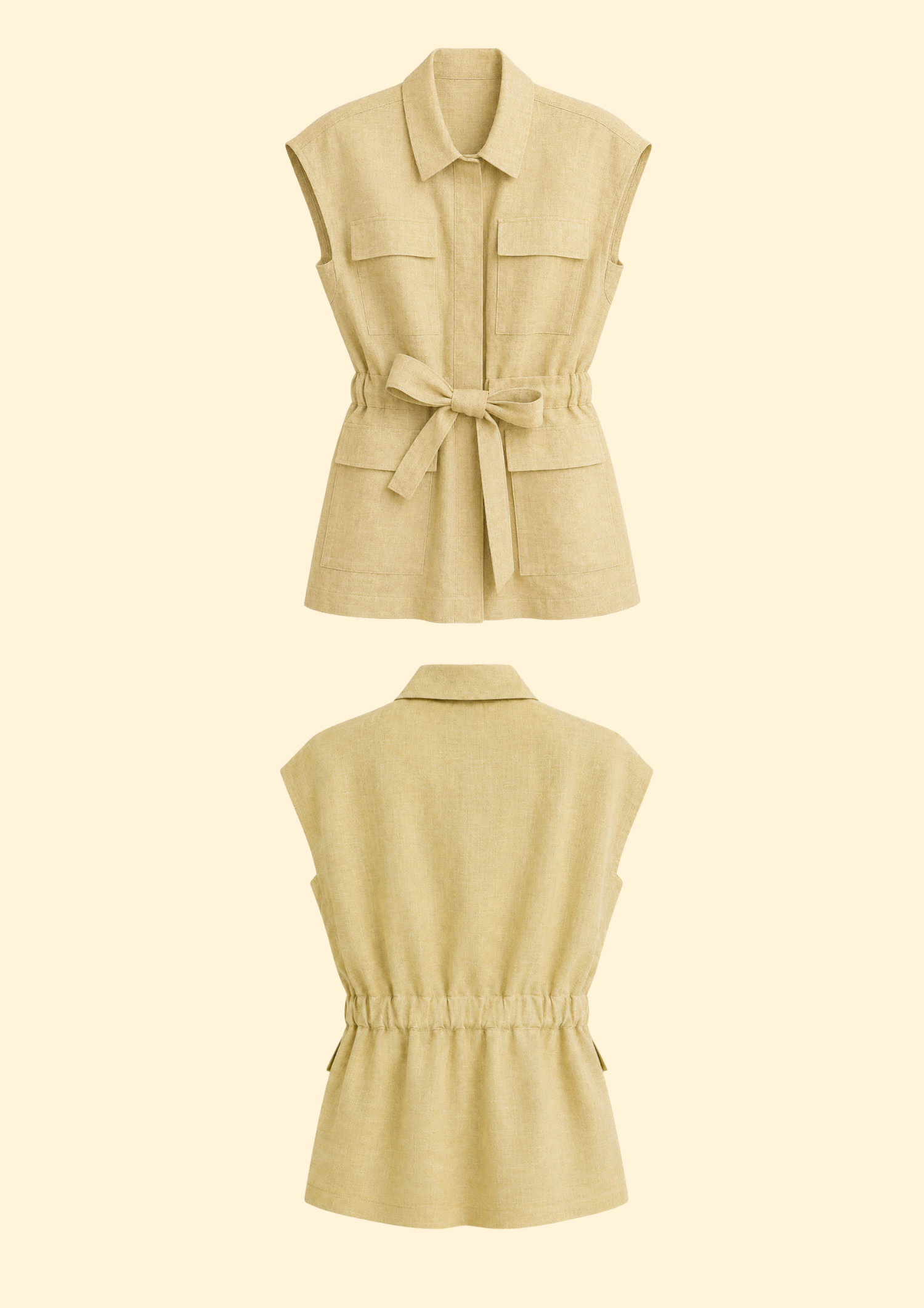 Camila Linen Top