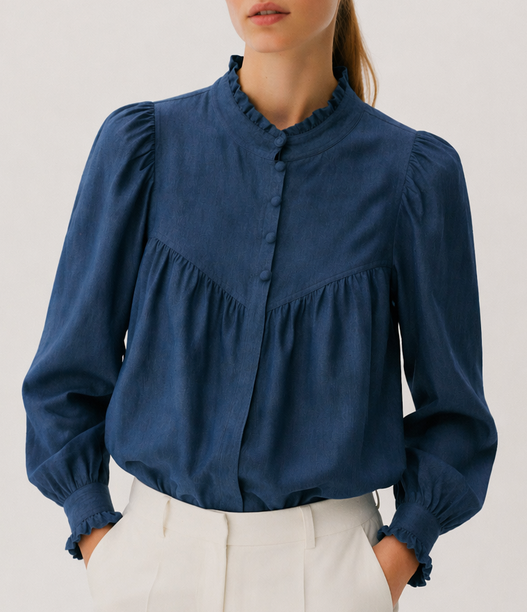 Victoria Linen Top