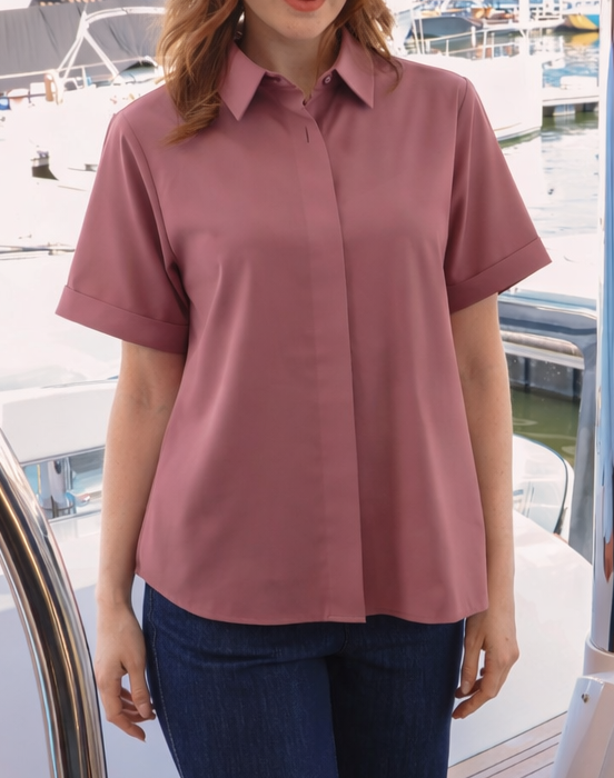 Priscilla Poplin Top