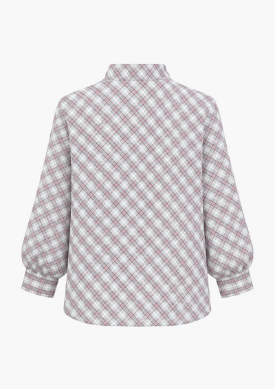 Clara Printed Chiffon Silk Blend Top
