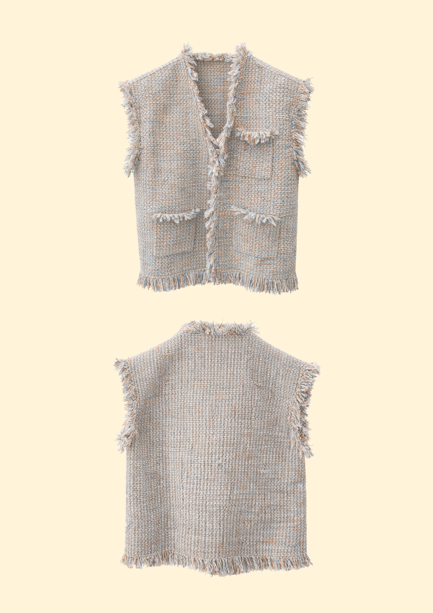 Colette Tweed Vest