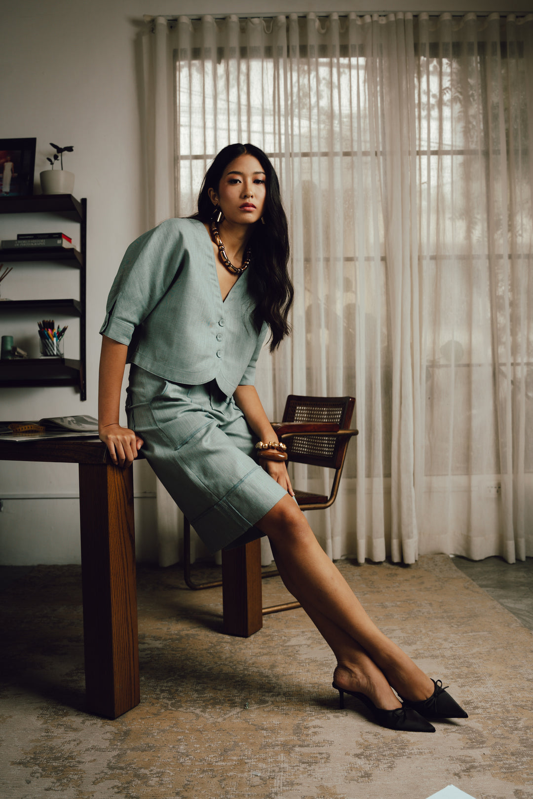 Kimberly Linen Top