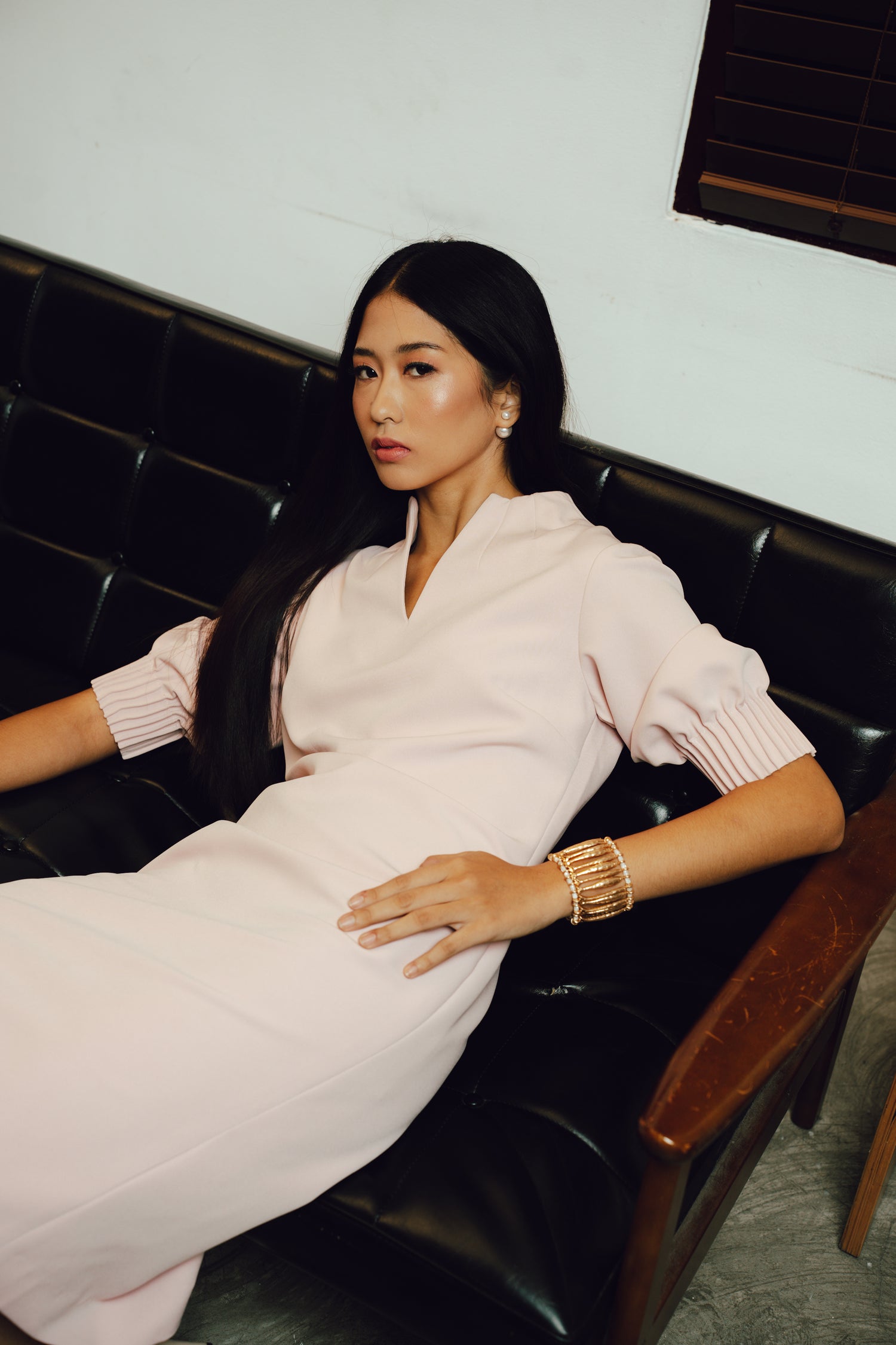 Julie Suiting Dress