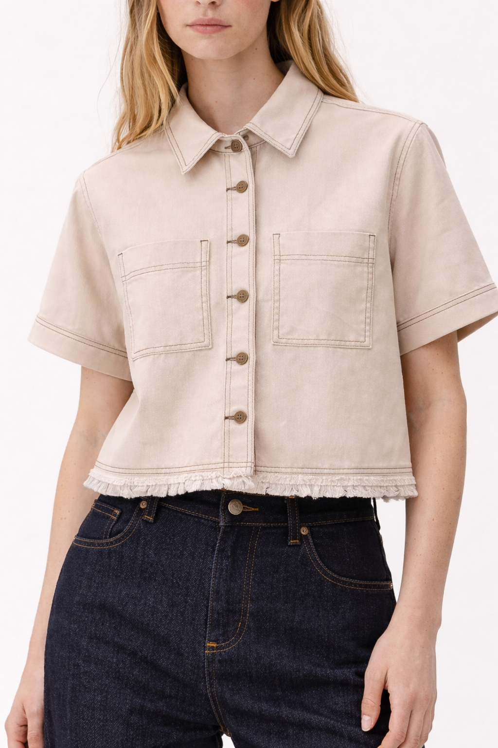 Fiera Denim Top