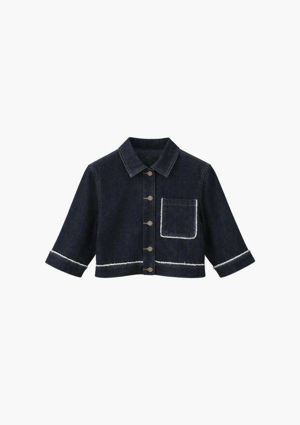 Freslin Denim Top