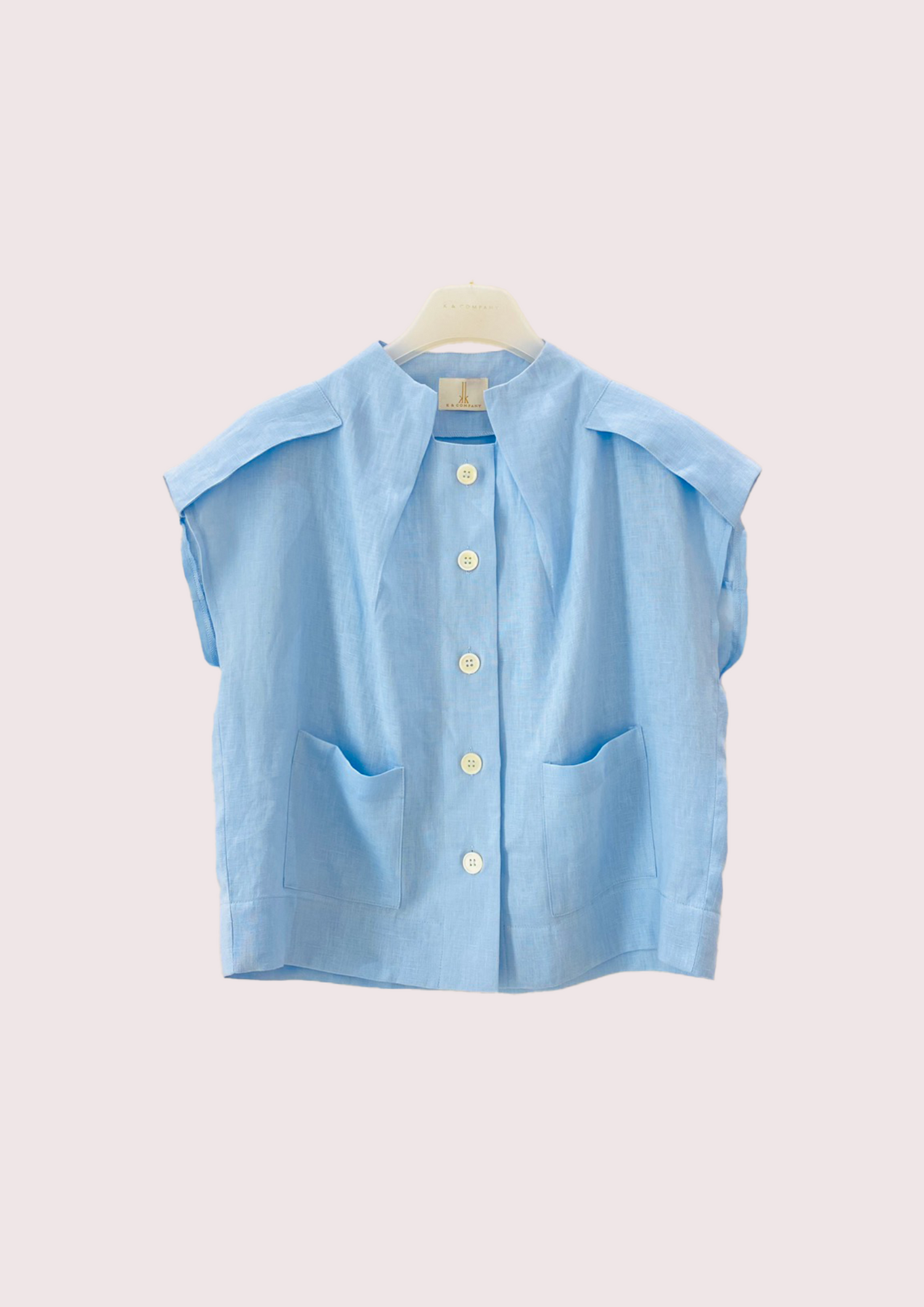 Gali Linen Blouse