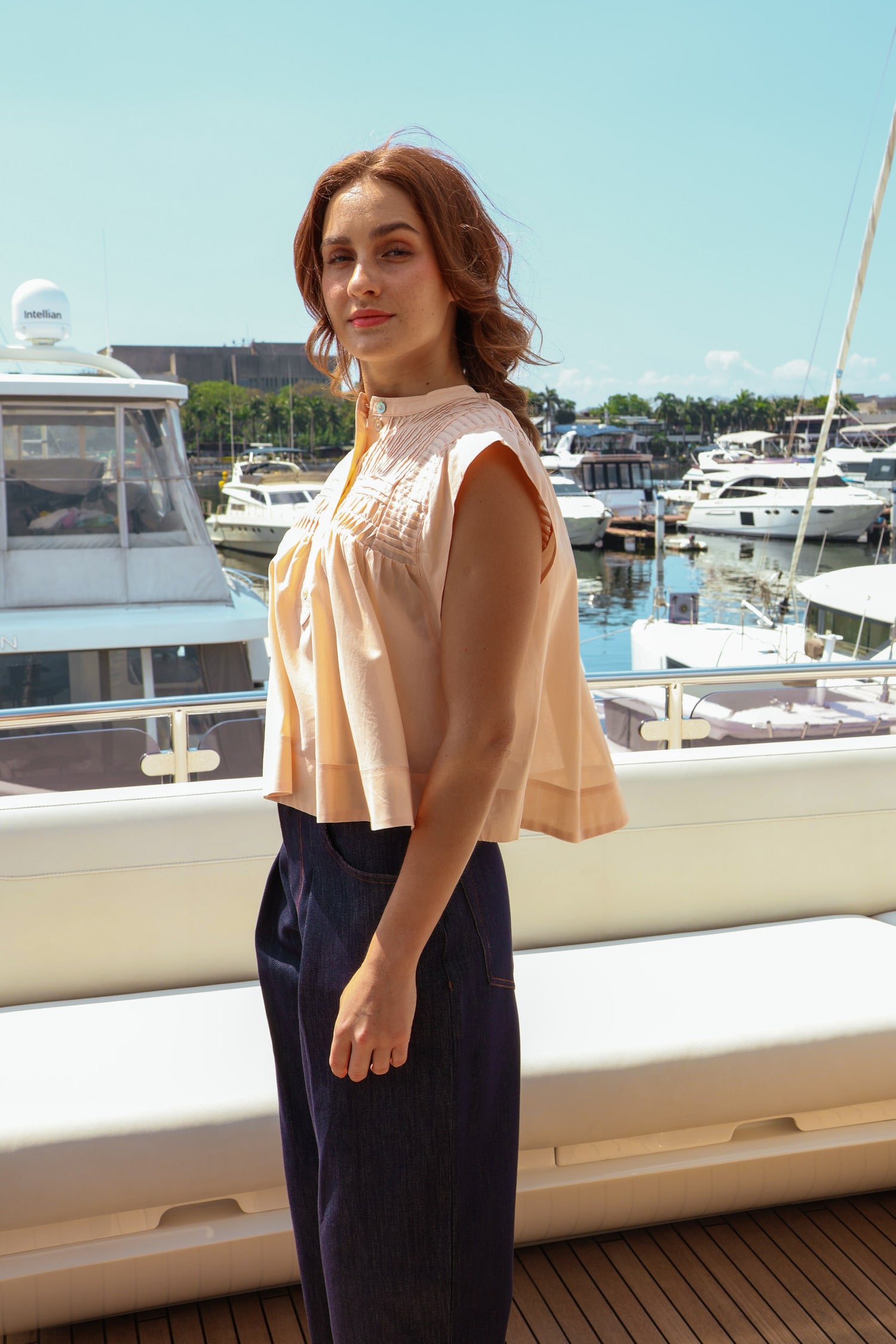 Alexis Cotton Voile Top