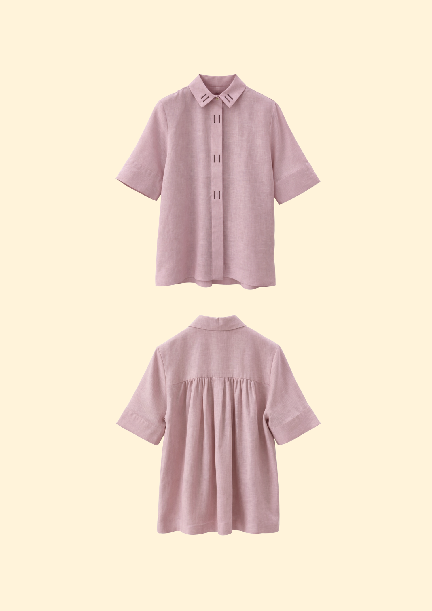 Janette Linen Top