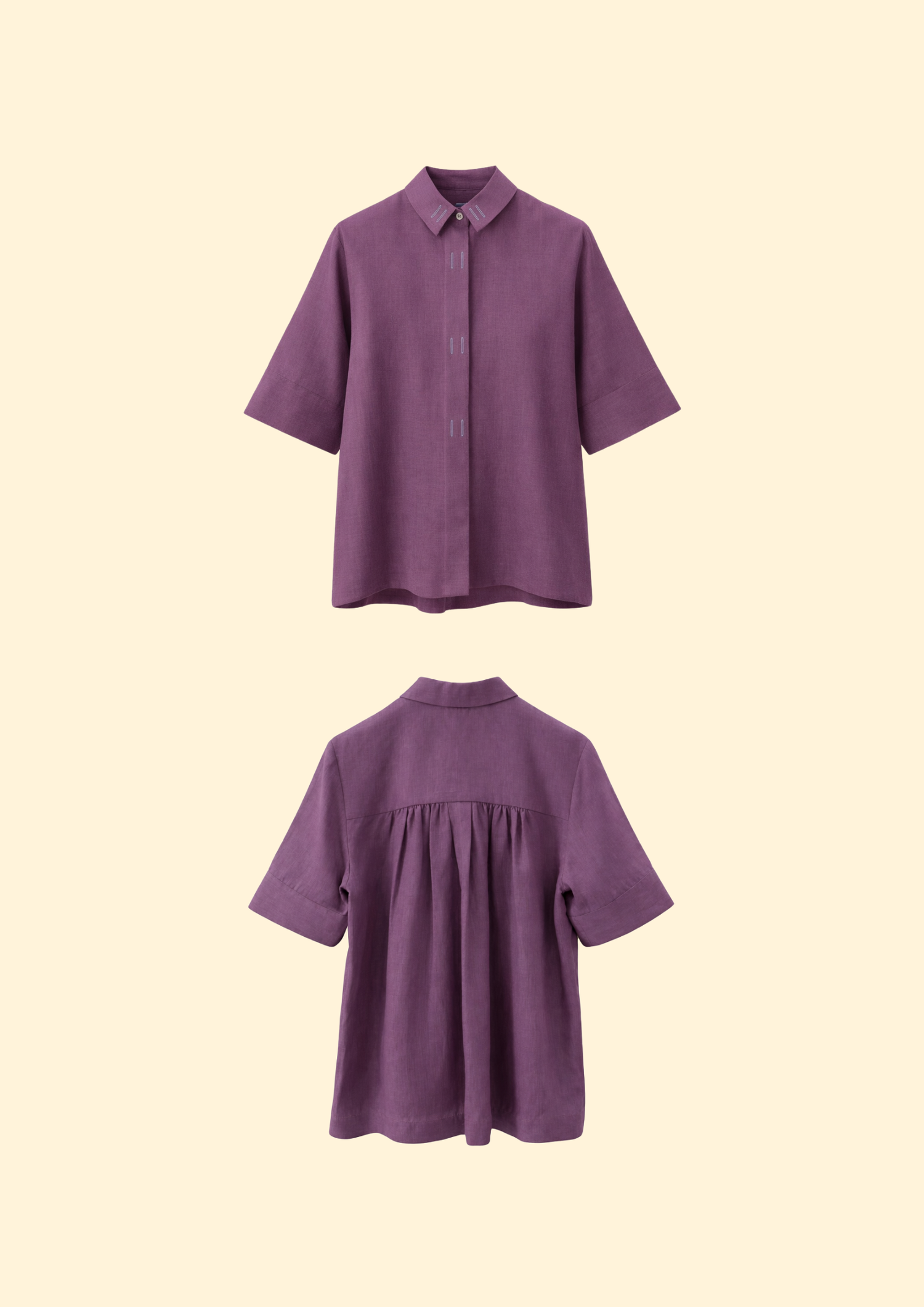 Janette Linen Top