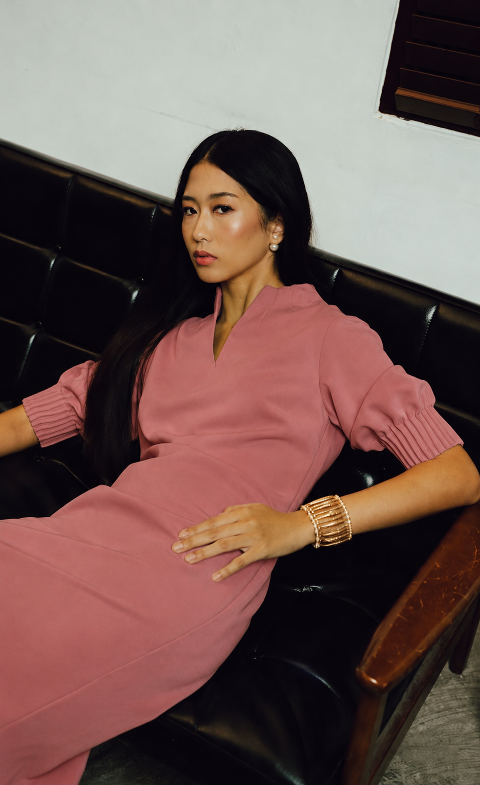Julie Suiting Dress