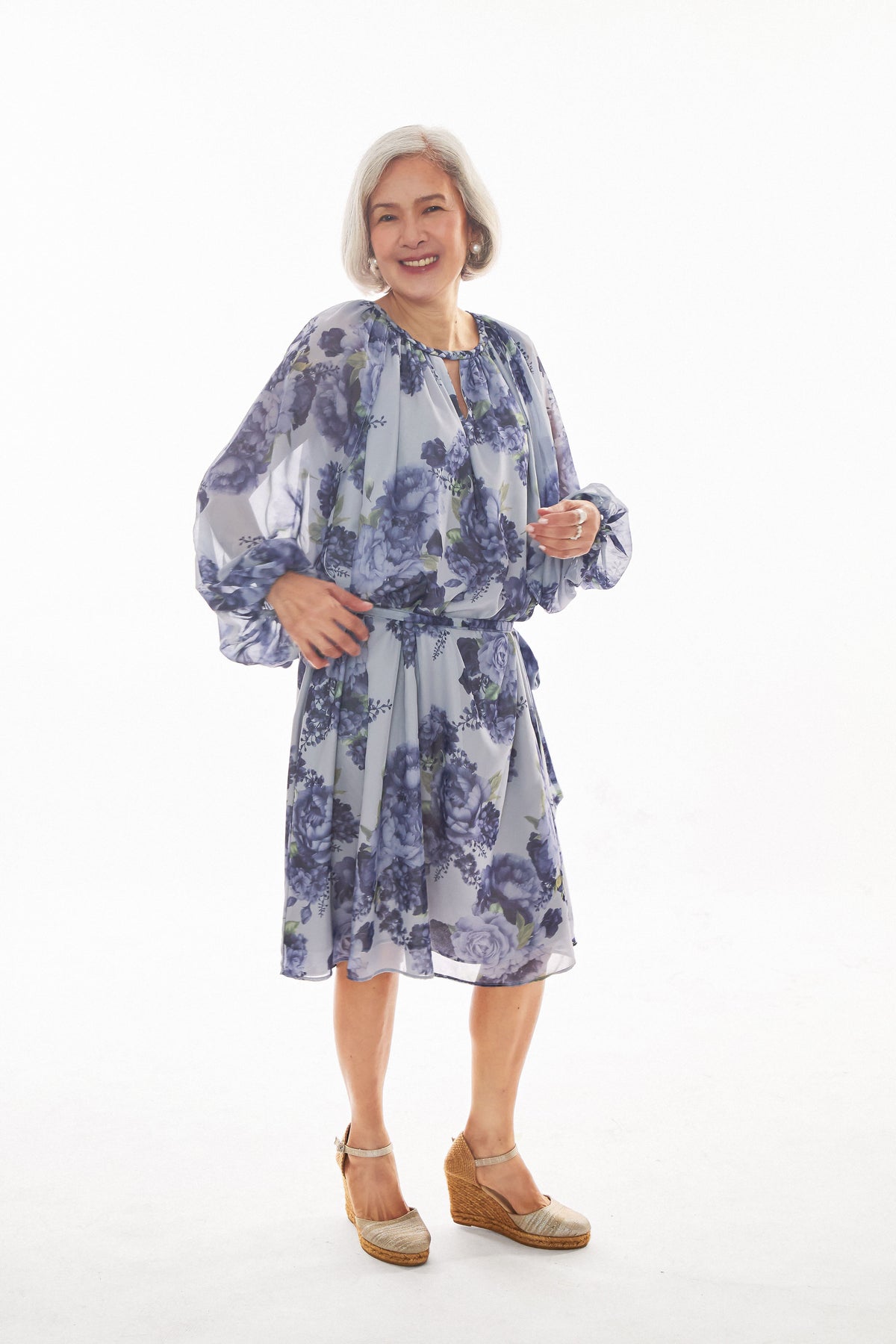 Mavi Printed Chiffon Dress