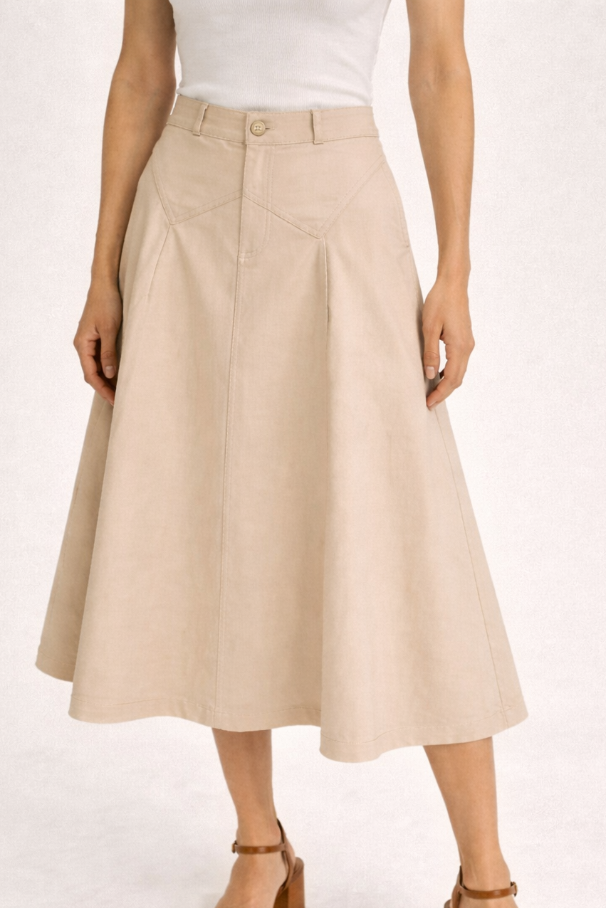Leighton Denim Skirt