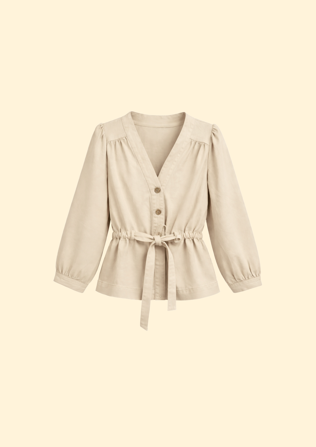 Lucine Denim Top