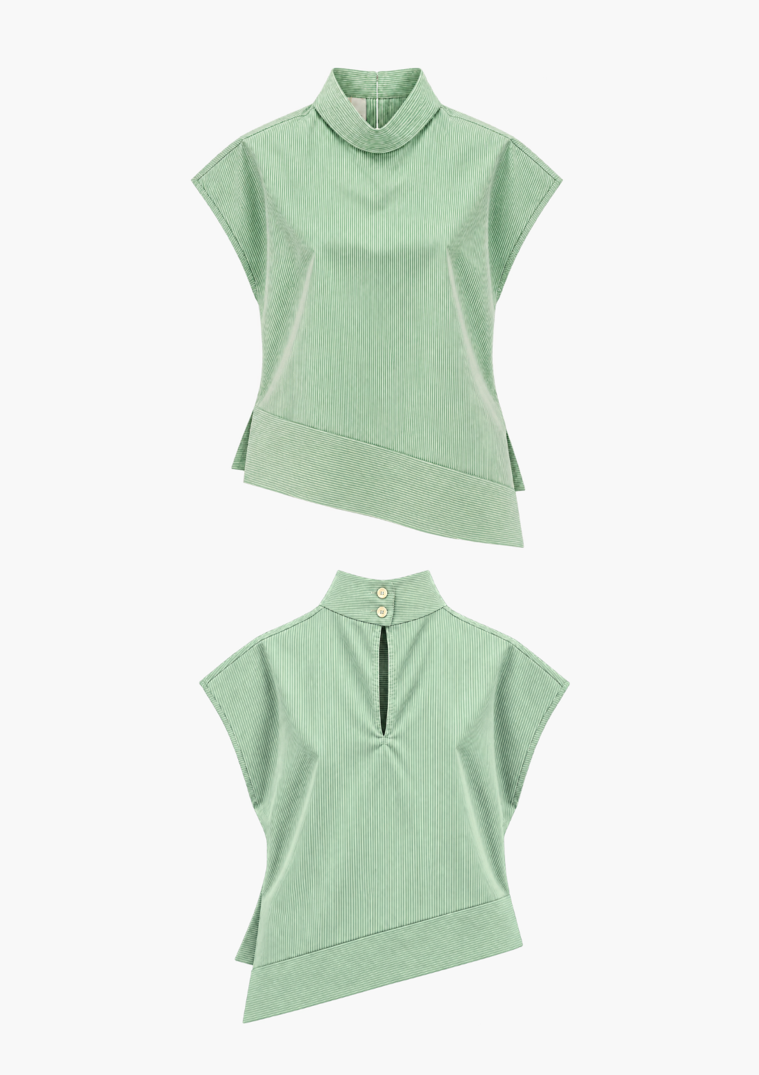 Akira Cotton Stripes Top