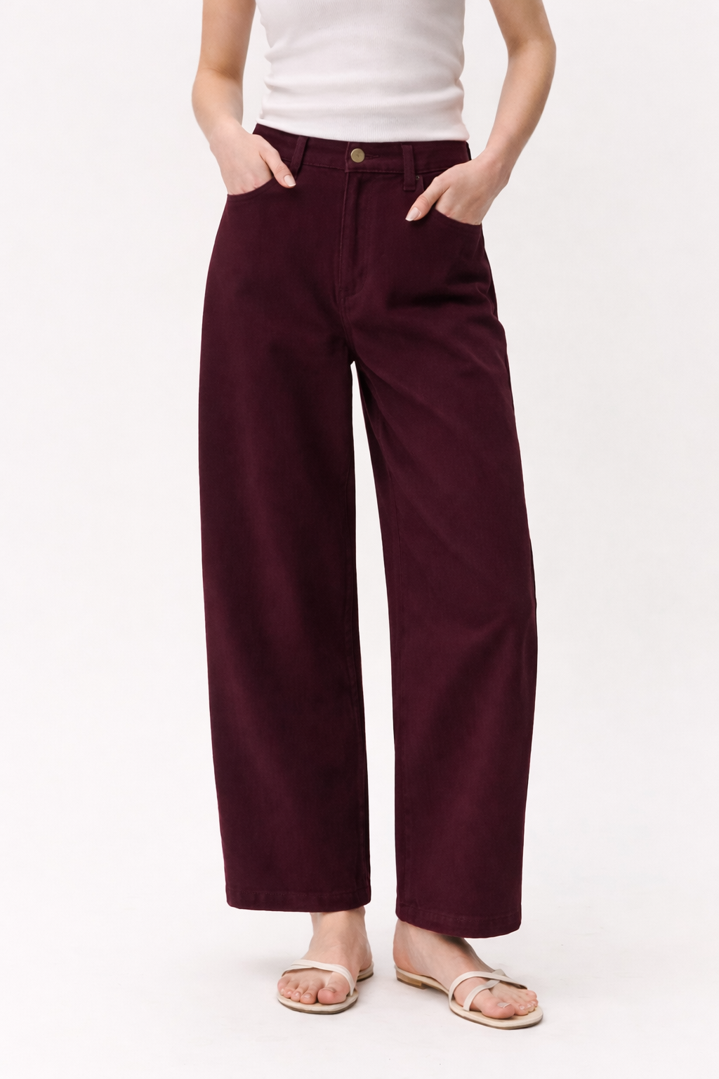 Nova Barrel Denim Pants