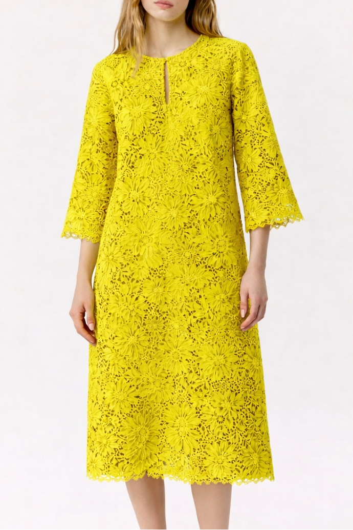 Odelle Lace Kaftan Dress