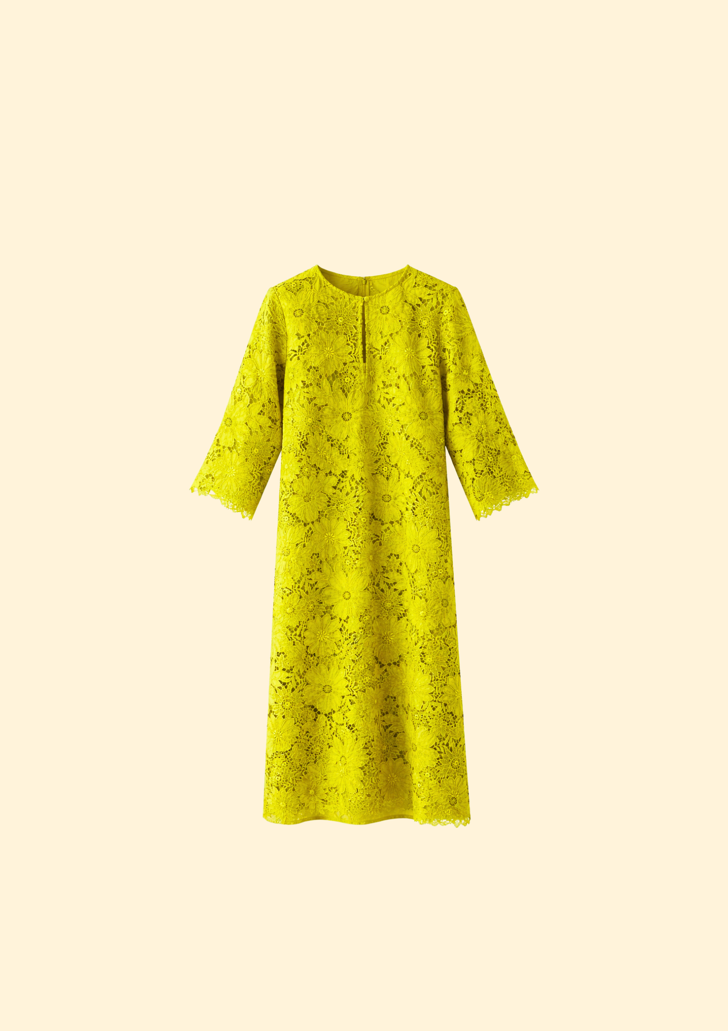 Odelle Lace Kaftan Dress