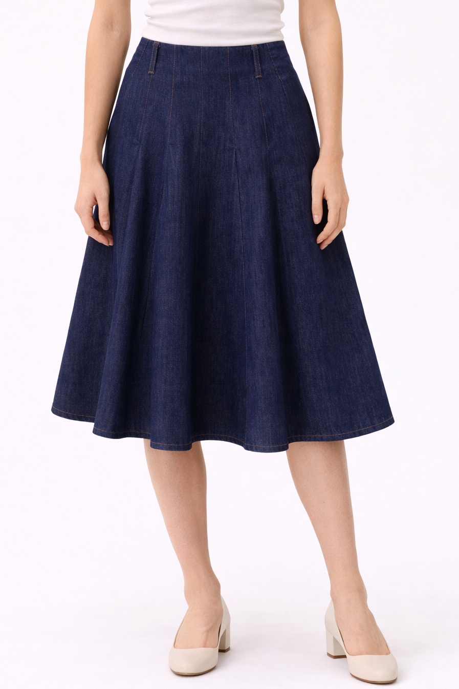 Quincy Denim Skirt