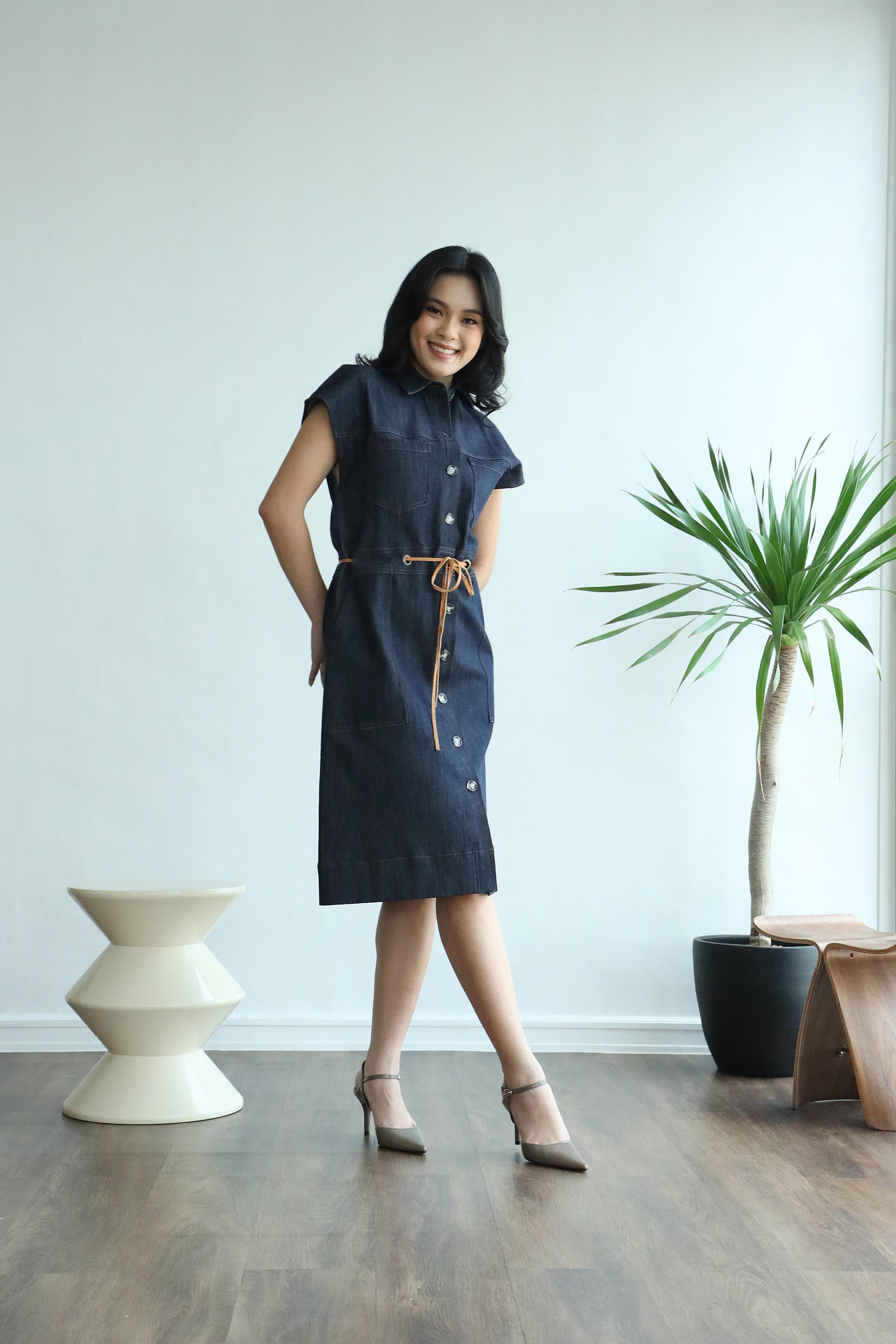 Raya Denim Dress