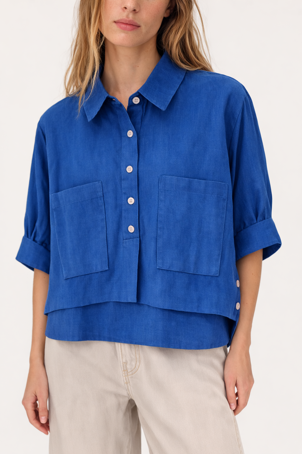 Samia Linen Blouse