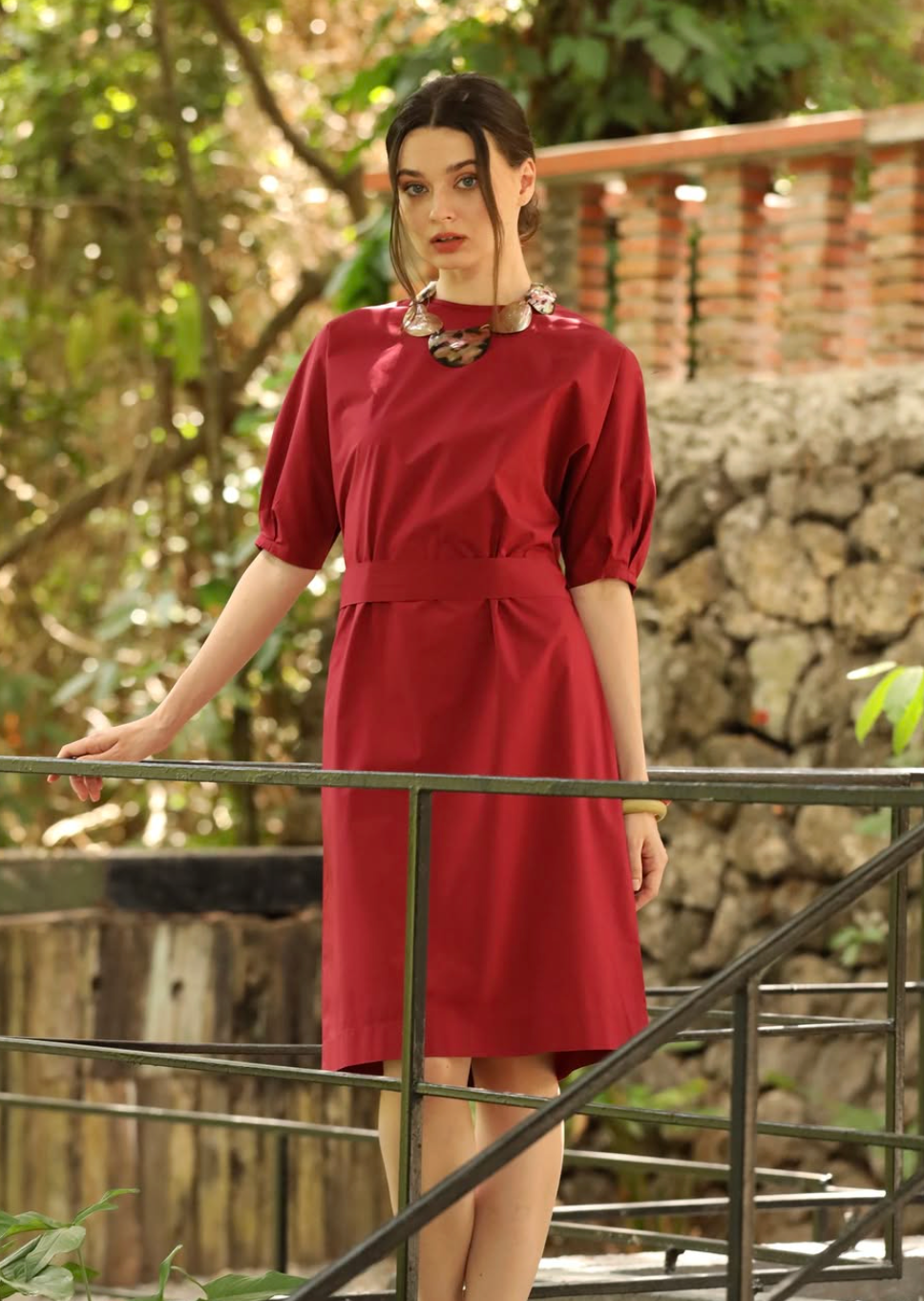 Johan Poplin Dress