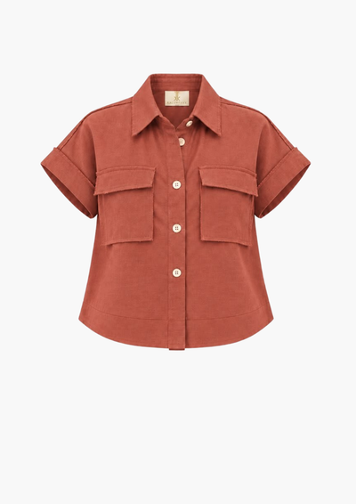 Keynie Linen Top