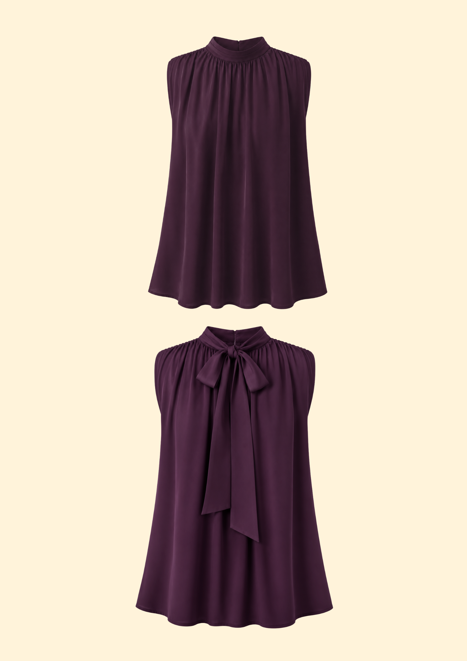 Vayda Silk Blend Top
