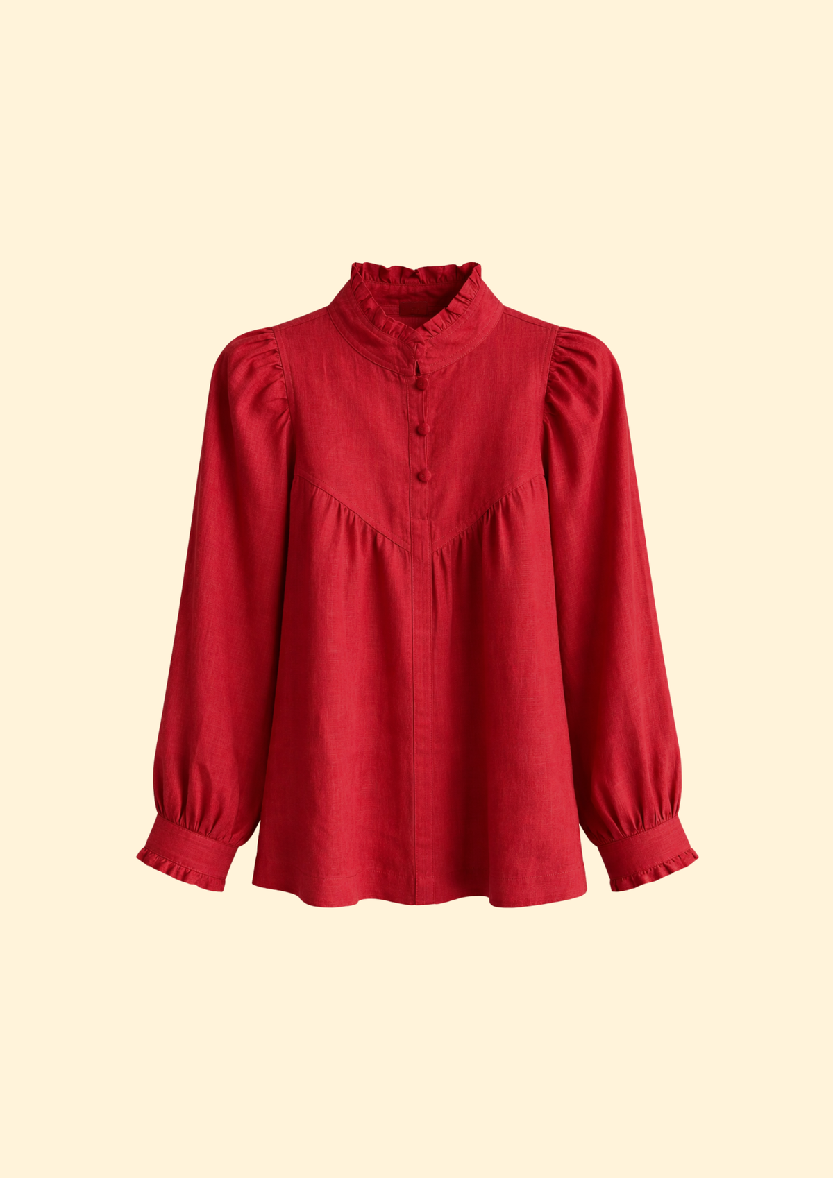 Victoria Linen Top