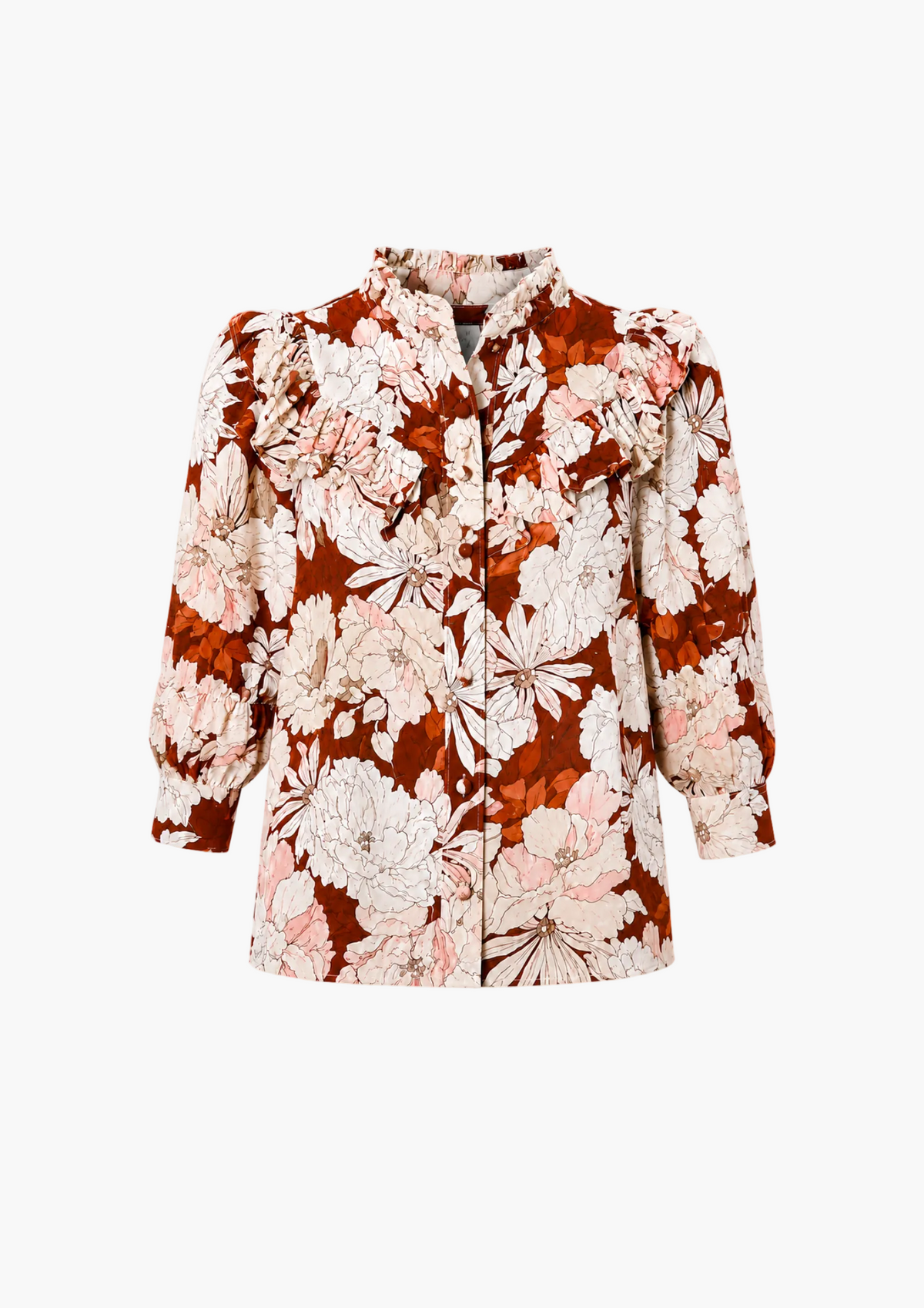 Viola Printed Rayon Top