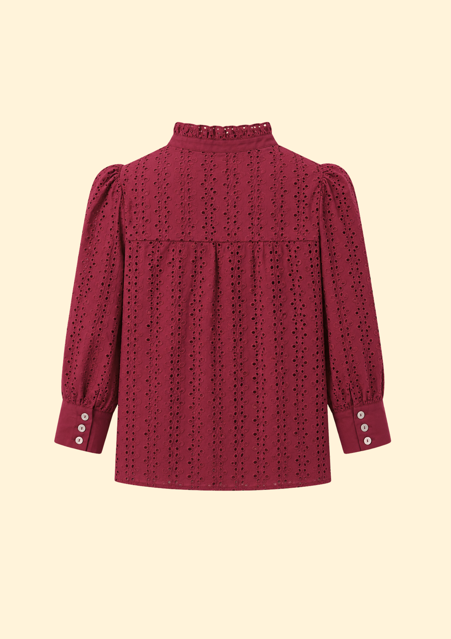 Vionne Cotton Eyelet Top