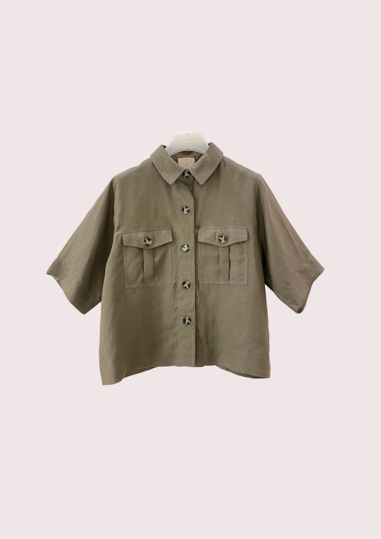 Becky Linen Blouse