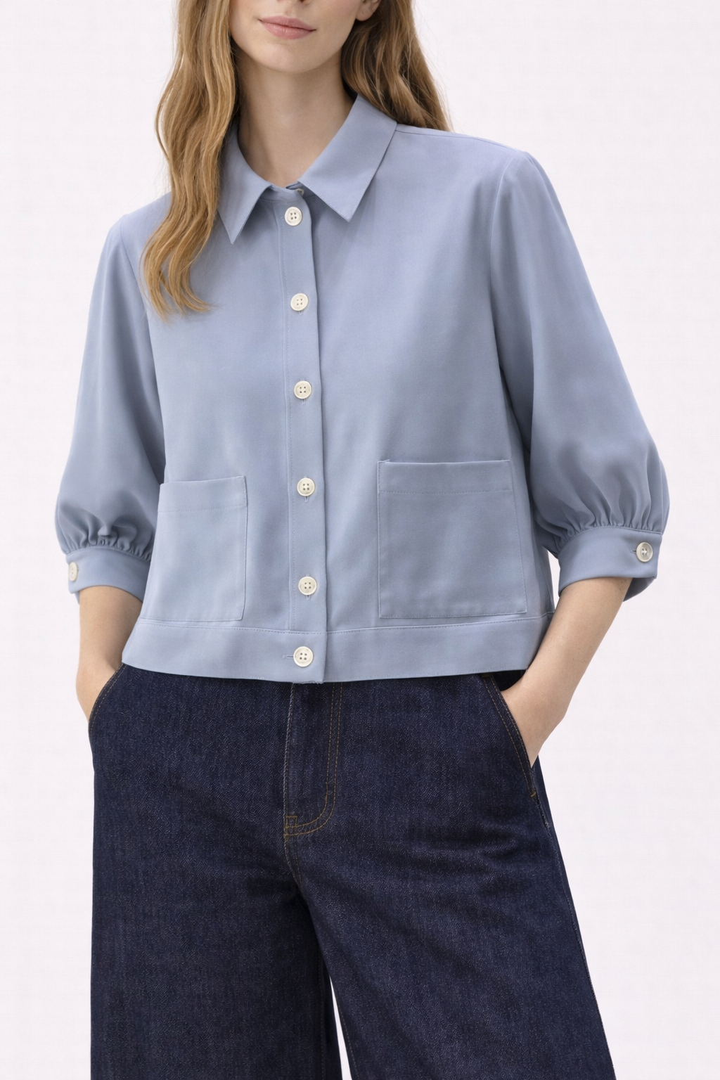 Angelica Suiting Blouse